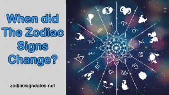 When Did the Zodiac Signs Change?