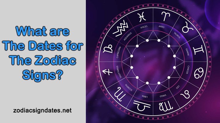 What Are The Dates For The Zodiac Signs? - Zodiac Sign Dates