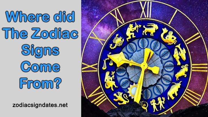 Where Did the Zodiac Signs Come From?