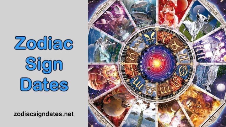 Dates zodiac sign Zodiac Signs